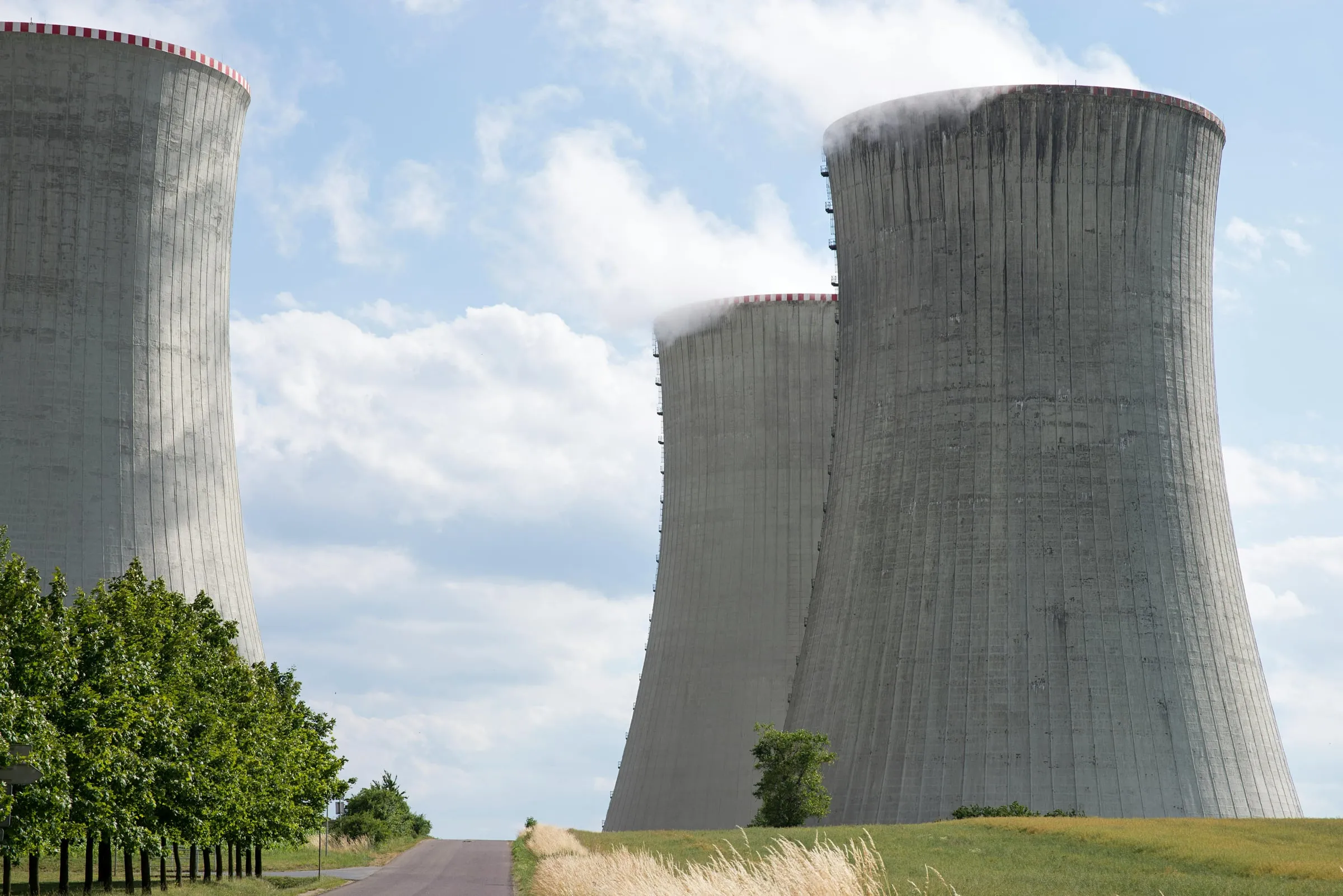 Tours de refroidissement d’une centrale nucléaire